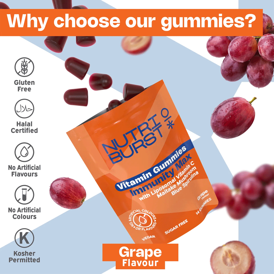 Nutriburst Immunity Max Gummies (14 Pack)