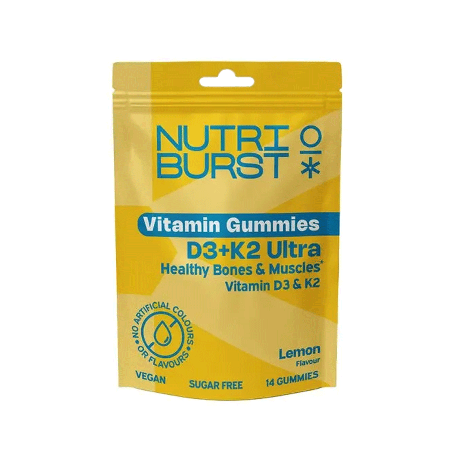 Nutriburst Vitamin D3 + K2 Ultra Vitamin Gummies (14 Pack)