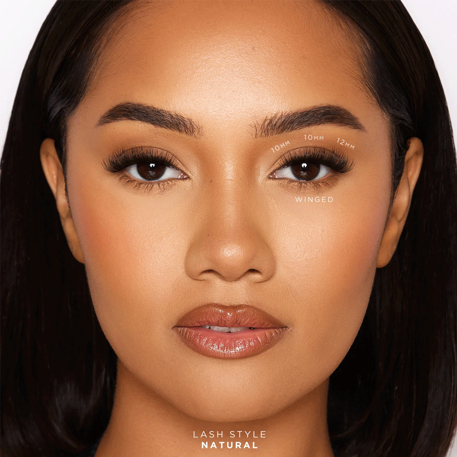 Tatti Lashes Pre-Glued Individual Lashes Natural