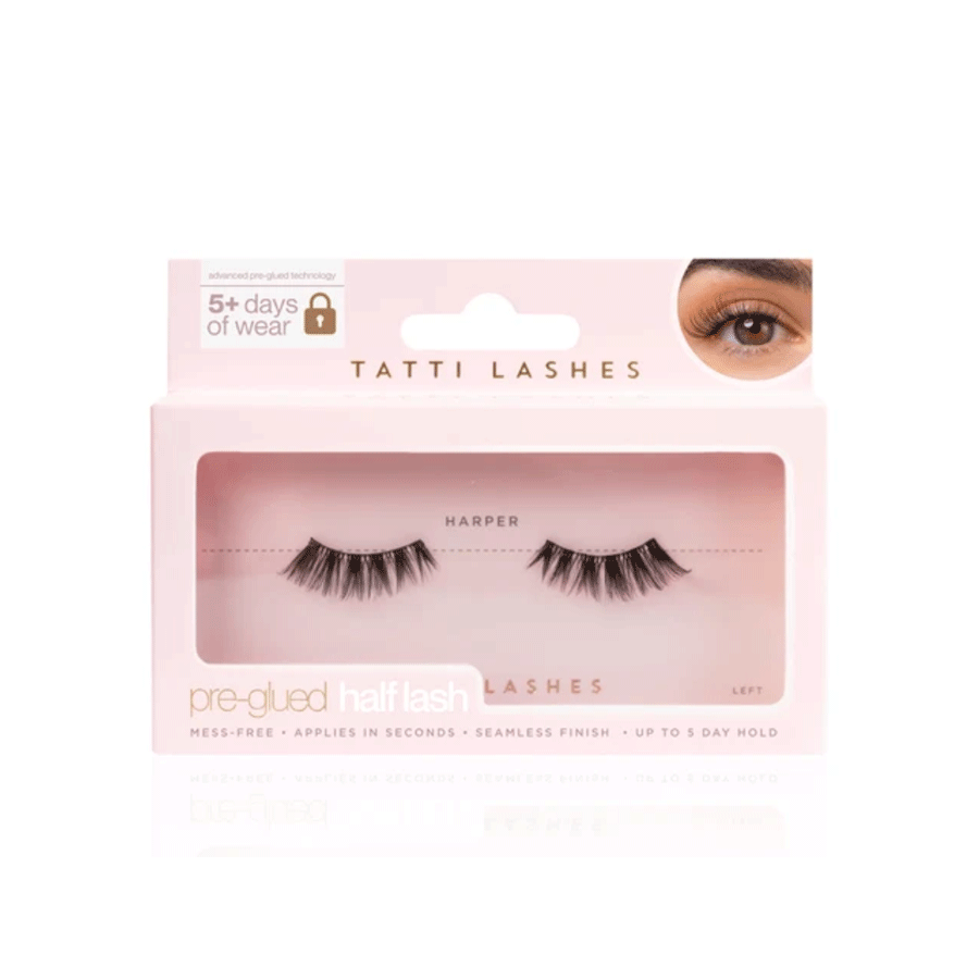 Tatti Lashes Harper Pre-Glued Half Lashes