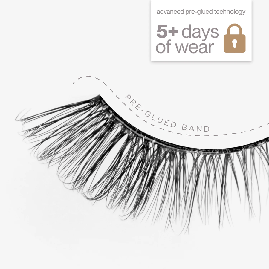 Tatti Lashes Nina Pre-Glued Half Lashes