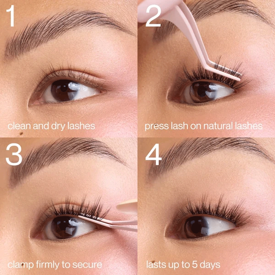 Tatti Lashes Nina Pre-Glued Half Lashes