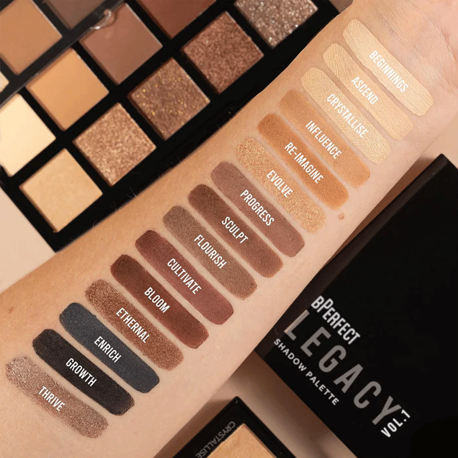 BPerfect Cosmetics Legacy Vol 1 Shadow Palette