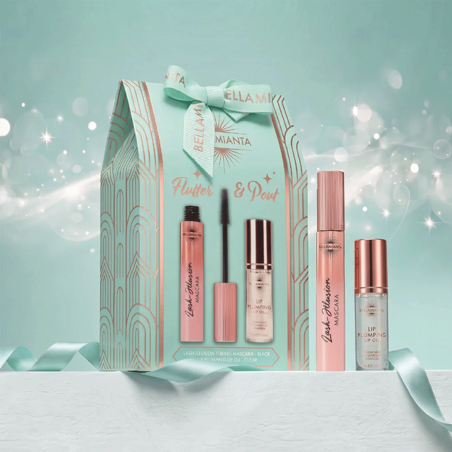Bellamianta Flutter & Pout Eye & Lip Kit Gift Set