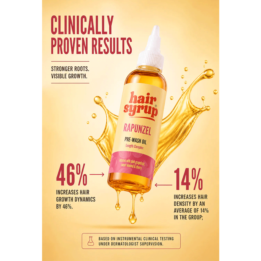 Hair Syrup Rapunzel Pre-Wash Oil Treatment 100ml