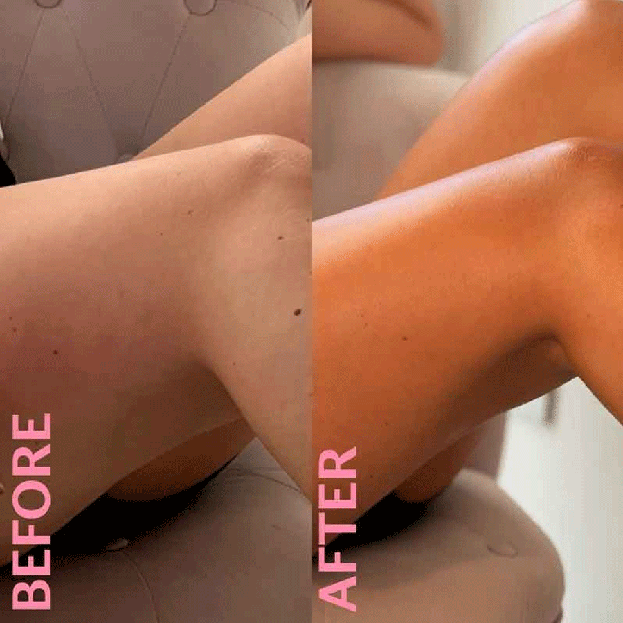 Bare by Vogue Clear Whipped Tan Dark 175ml