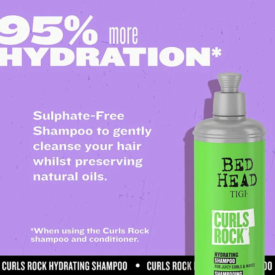 Bed Head TIGI Curls Rock Shampoo 400ml