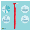 TePe Angle Interdental Brush Red (6 Pack)