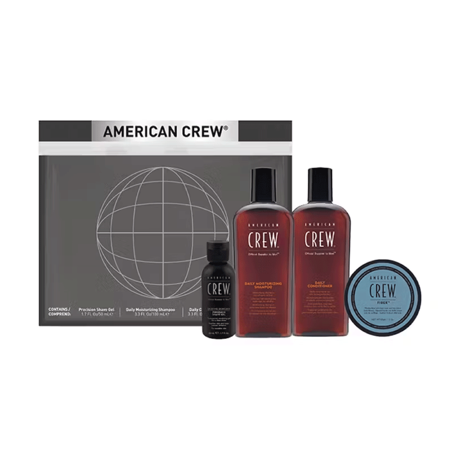 American Crew Grooming Essentials Travel Set (4 Piece) – Gordons Direct