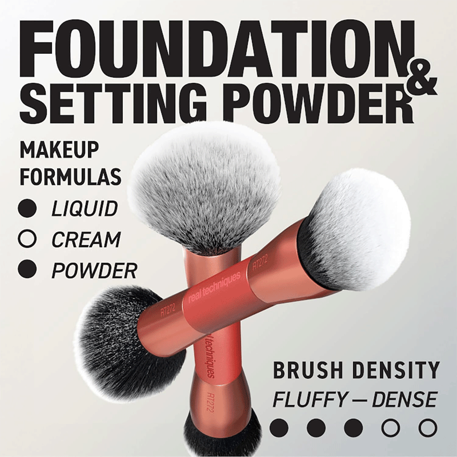 Real Techniques Liquid & Powder Brush