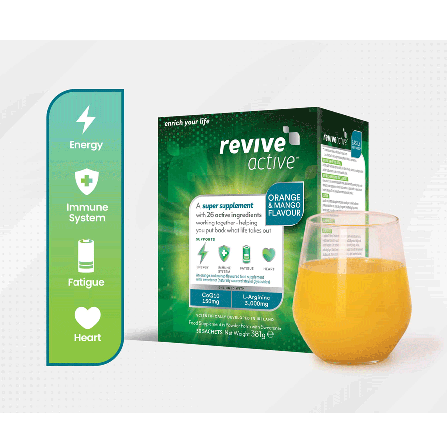 Revive Active Original Active Energy Supplement Orange & Mango Flavour (30 Pack)