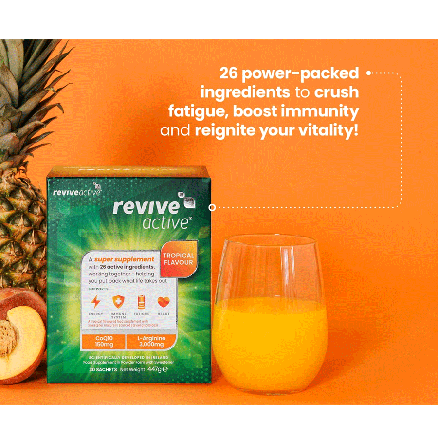 Revive Active Tropical Active Energy Supplement (30 Pack)