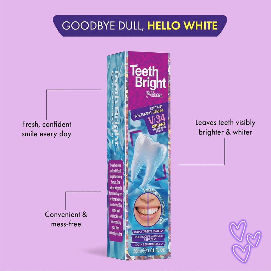 Teeth Bright by 7th Heaven Instant Whitening Serum 30ml