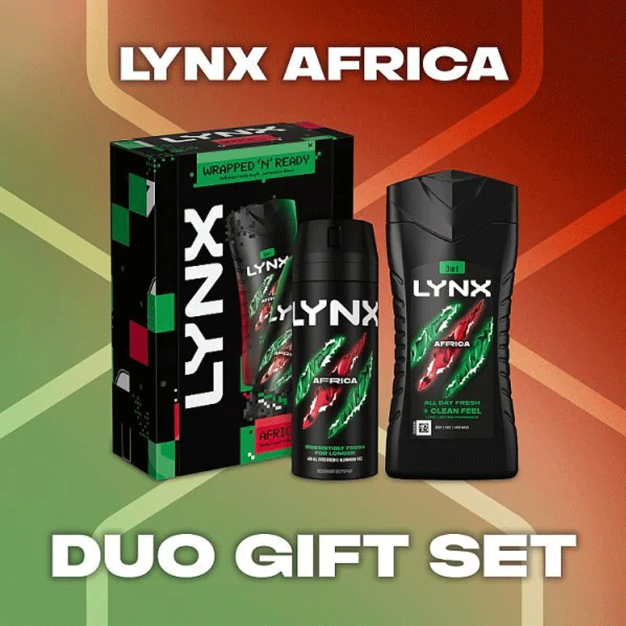 Lynx Duo Africa Gift Set