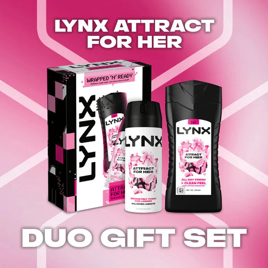 Lynx Attract For Her Duo Gift Set