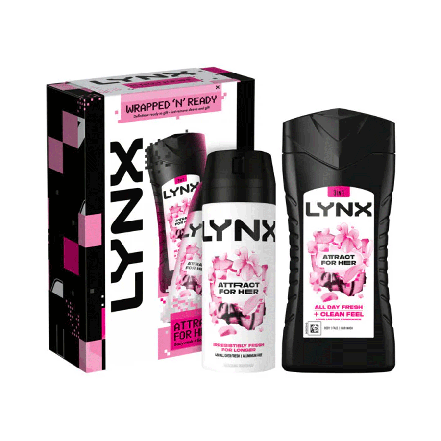 Lynx Attract For Her Duo Gift Set