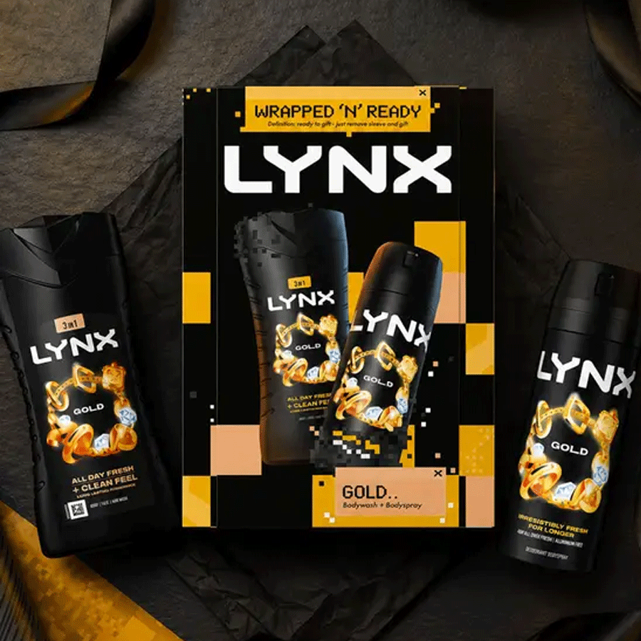 Lynx Duo Gold Gift Set