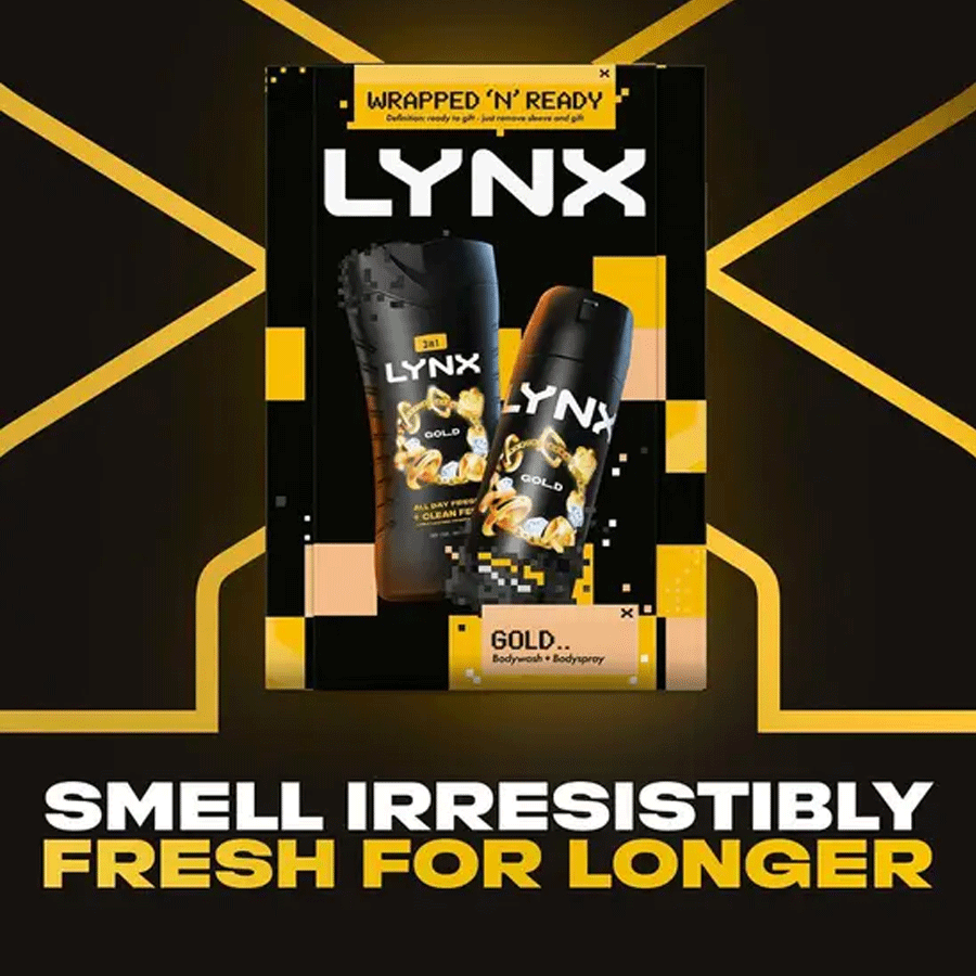 Lynx Duo Gold Gift Set