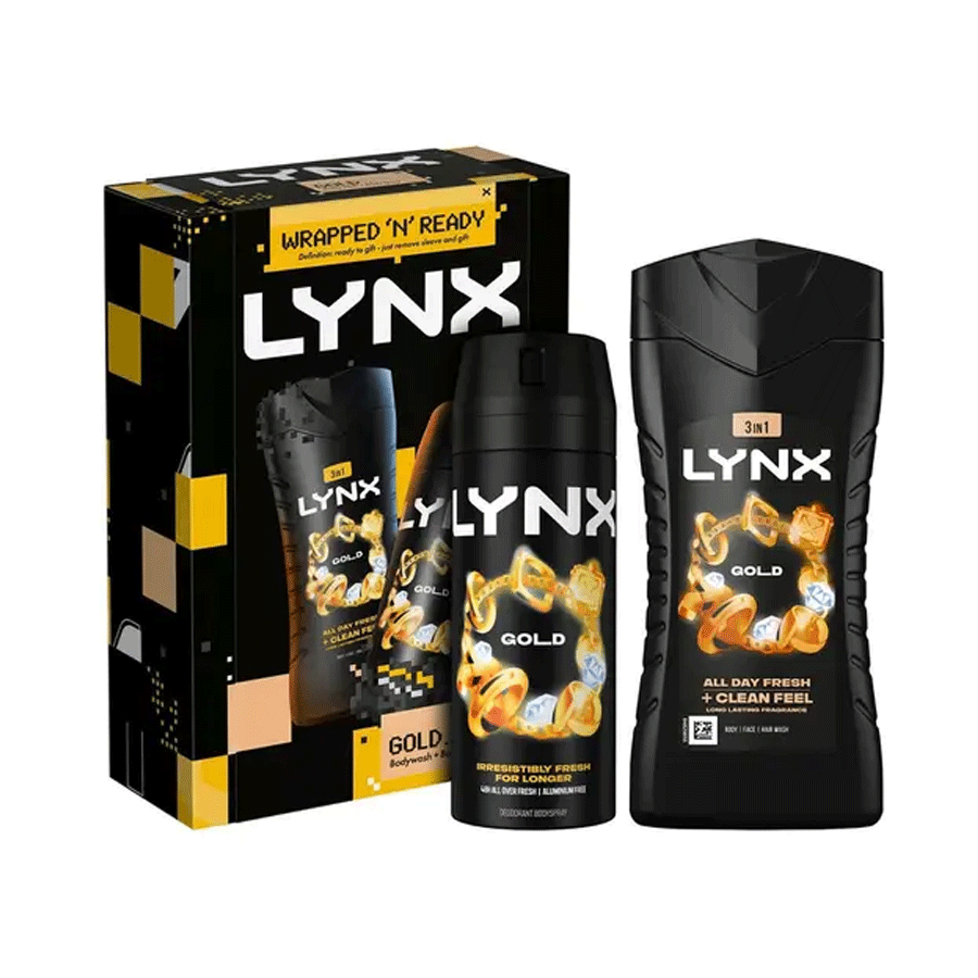 Lynx Duo Gold Gift Set