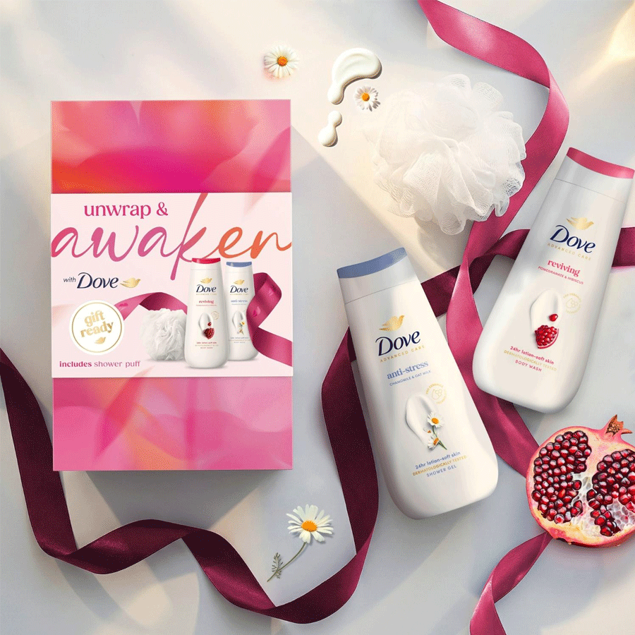 Dove Awaken Body Wash Collection Duo Gift Set