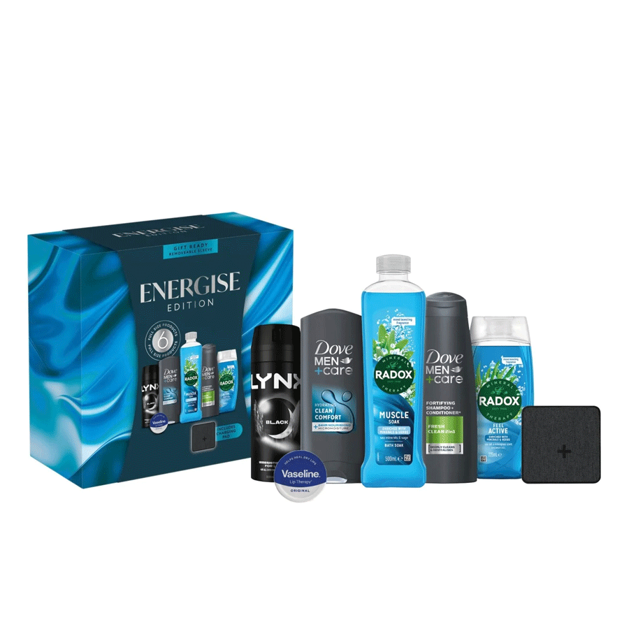 


      
      
      

   

    
 The Energise Edition For Him Gift Set - Price