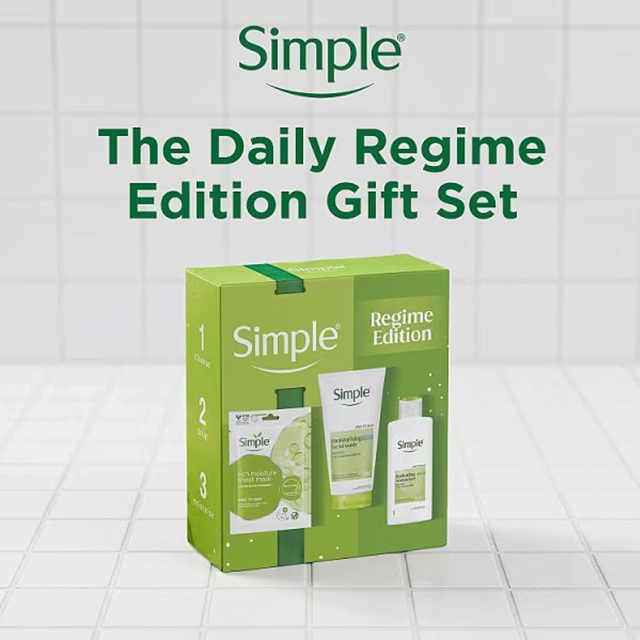 Simple Skincare Daily Regime Gift Set