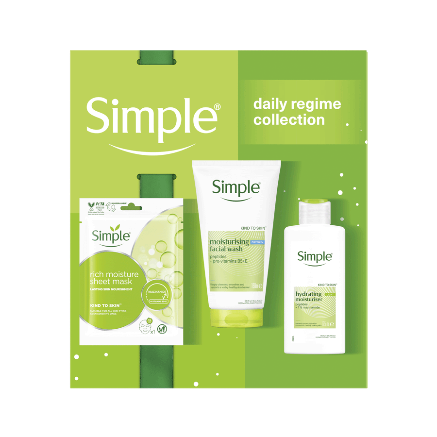 


      
      
        
        

        

          
          
          

          
            Simple
          

          
        
      

   

    
 Simple Skincare Daily Regime Gift Set - Price
