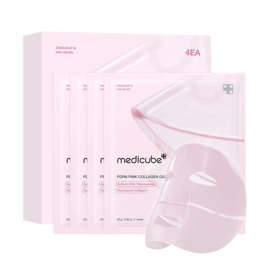 Medicube PDRN Pink Collagen Gel Masks 28g (4 Pack)