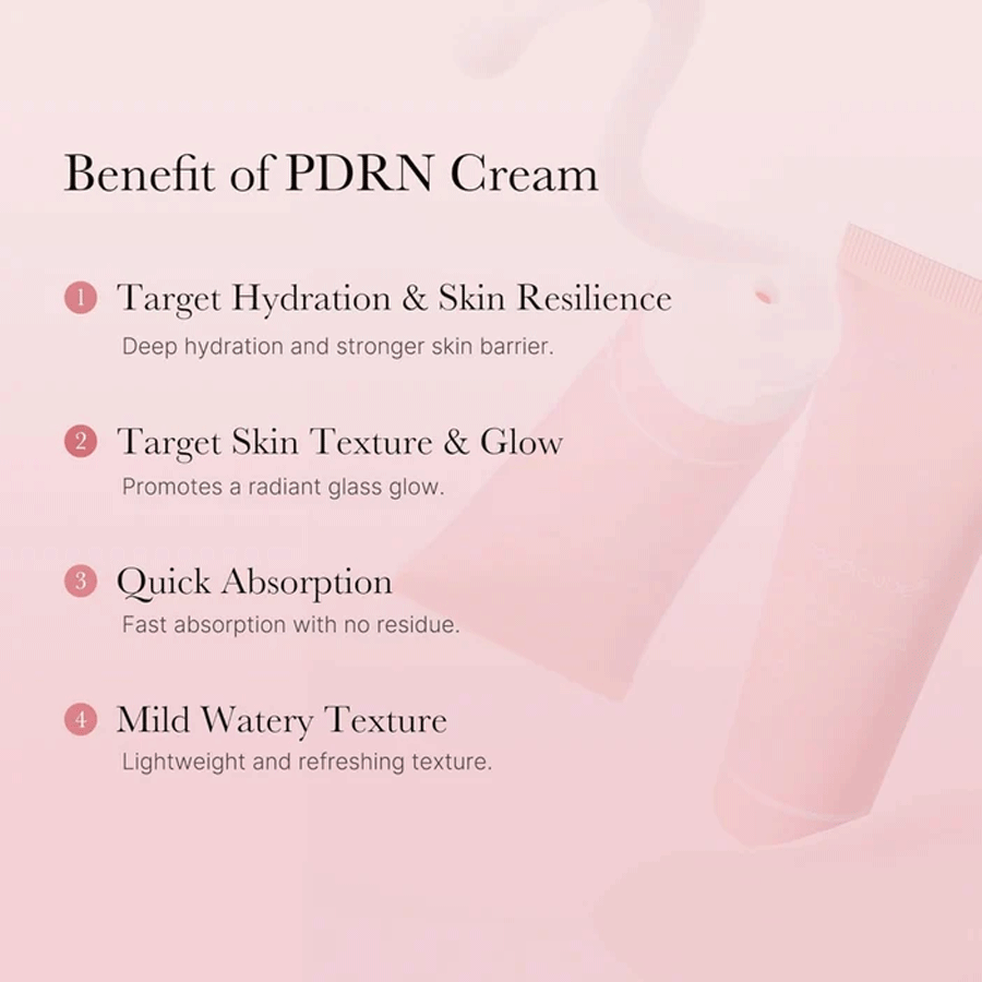 Medicube PDRN Pink Hyaluronic Moisturising Cream 50ml