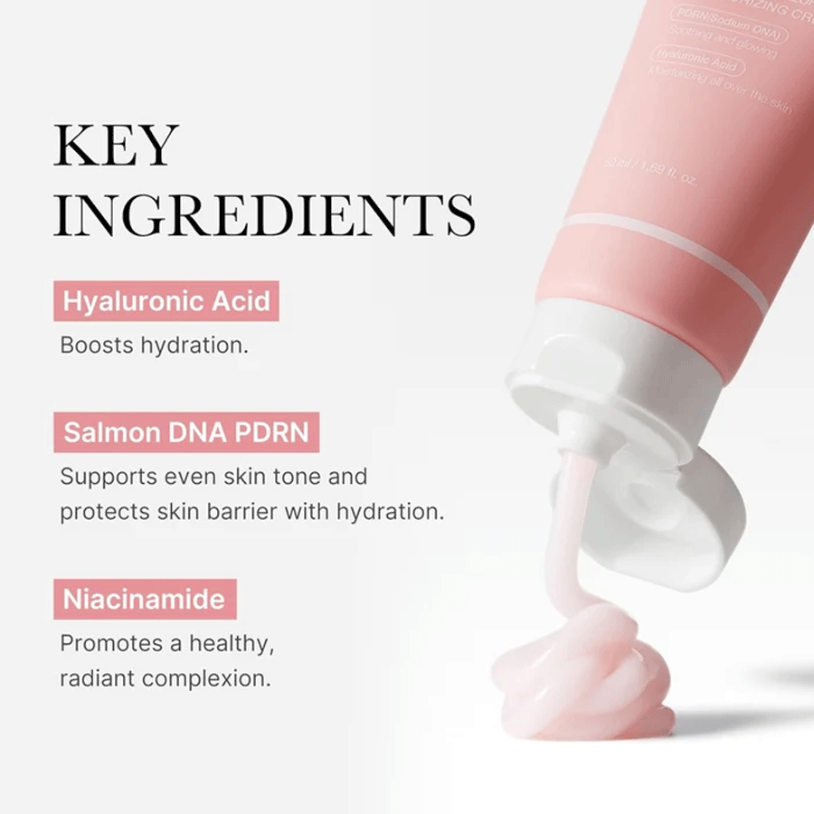 Medicube PDRN Pink Hyaluronic Moisturising Cream 50ml
