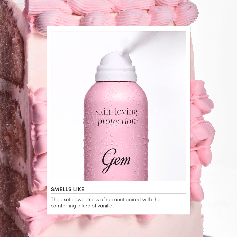 Gem Skin-Loving Antiperspirant Deodorant Coconut Vanilla 207ml