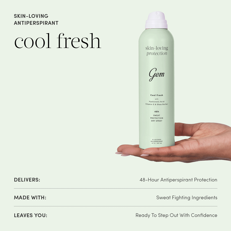 Gem Skin-Loving Antiperspirant Deodorant Cool Fresh 207ml