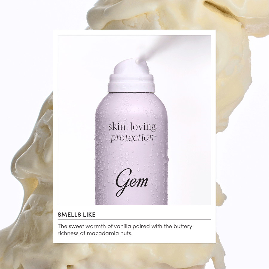 Gem Skin-Loving Antiperspirant Deodorant Vanilla Macadamia 207ml