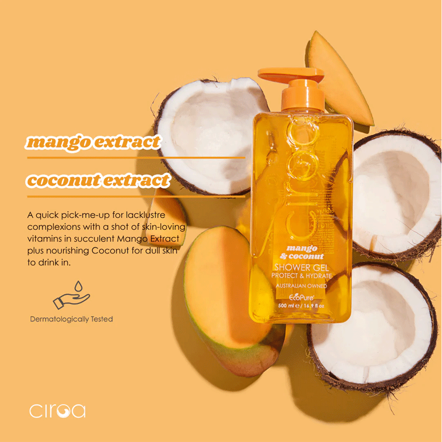 Ciroa Mango & Coconut Shower Gel 500ml