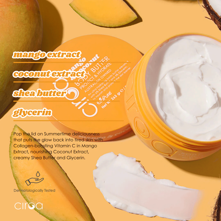 Ciroa Mango & Coconut Body Butter 265g