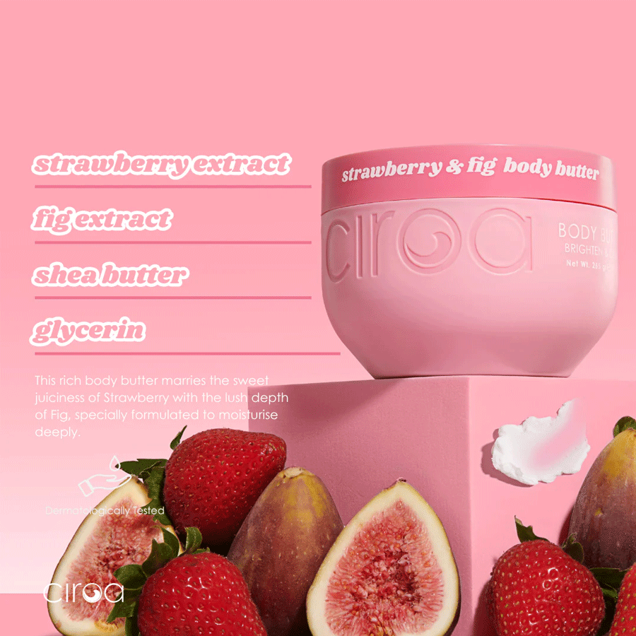 Ciroa Strawberry & Fig Body Butter 265g