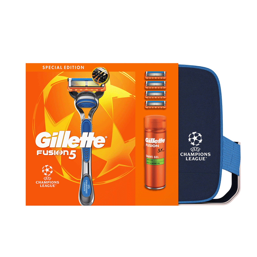 Gillette Fusion Wash Bag Gift Set