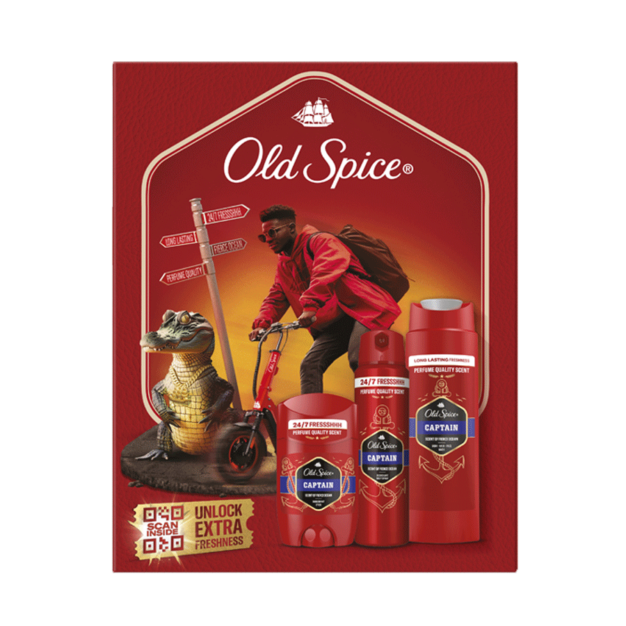 Old Spice Captain Gentleman Gift Set
