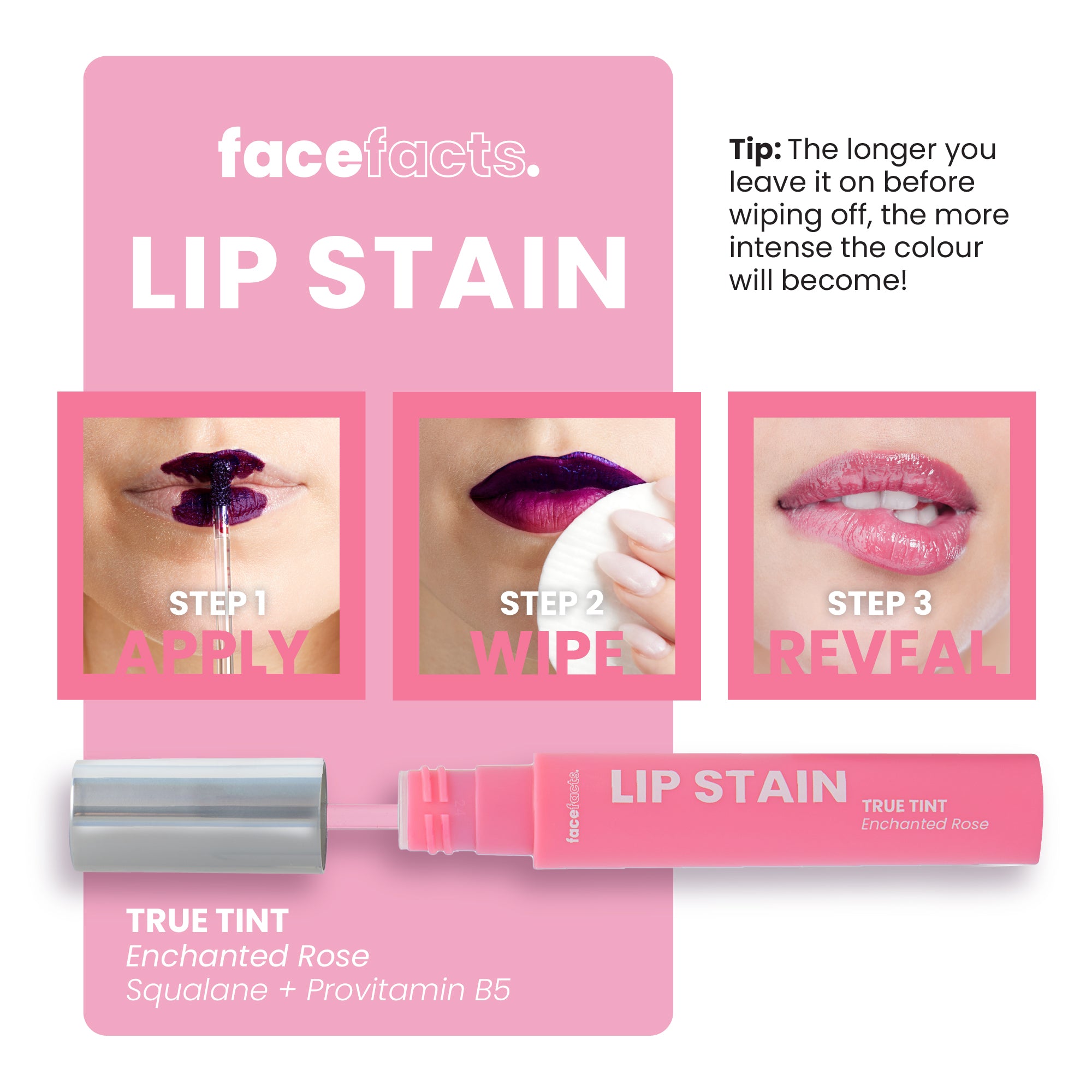 Face Facts Lip Stain (Various Shades)