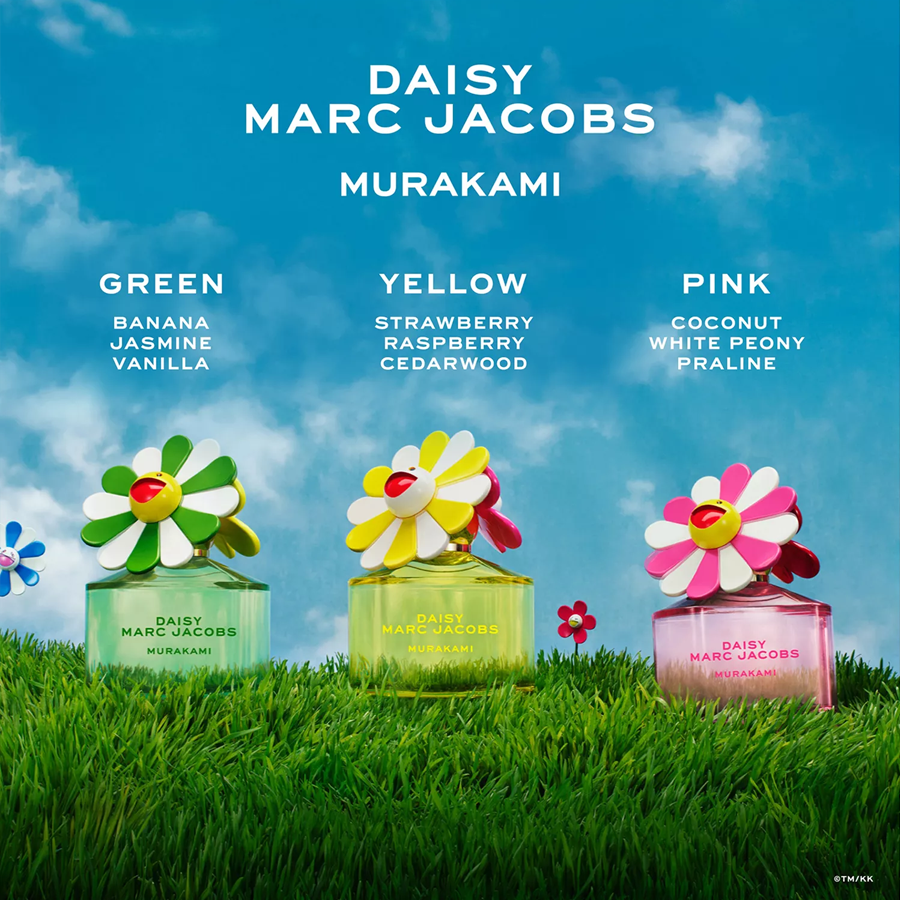 Marc Jacobs Daisy Murakami Green Eau De Parfum 50ml