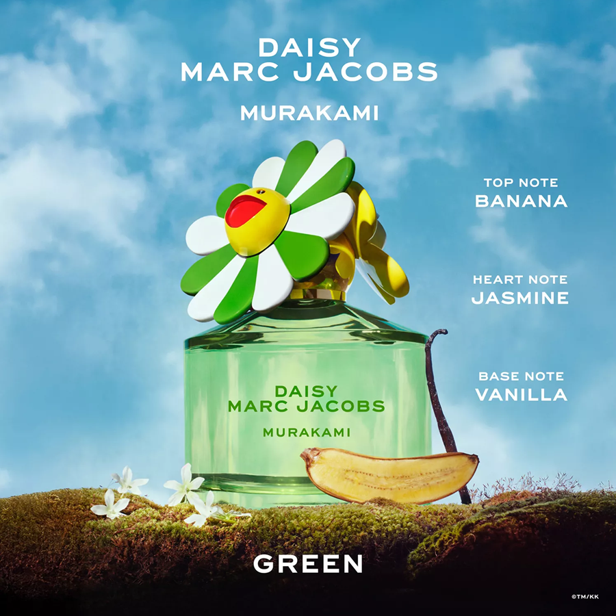 Marc Jacobs Daisy Murakami Green Eau De Parfum 50ml