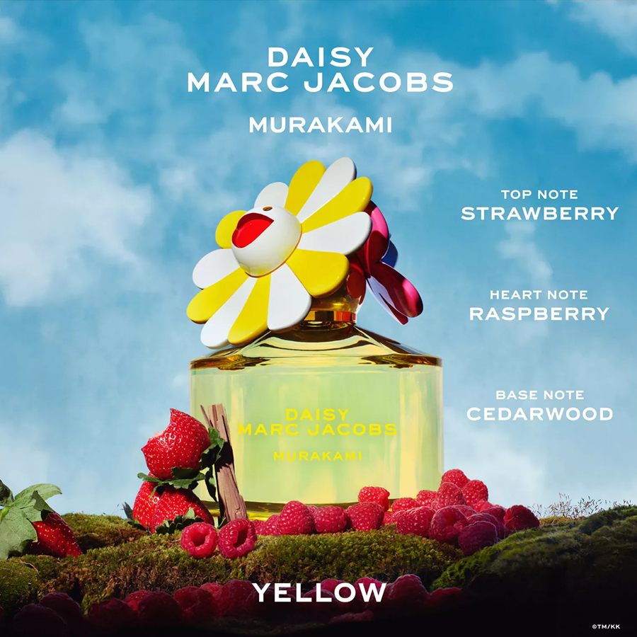 Marc Jacobs Daisy Murakami Yellow Eau De Parfum 50ml