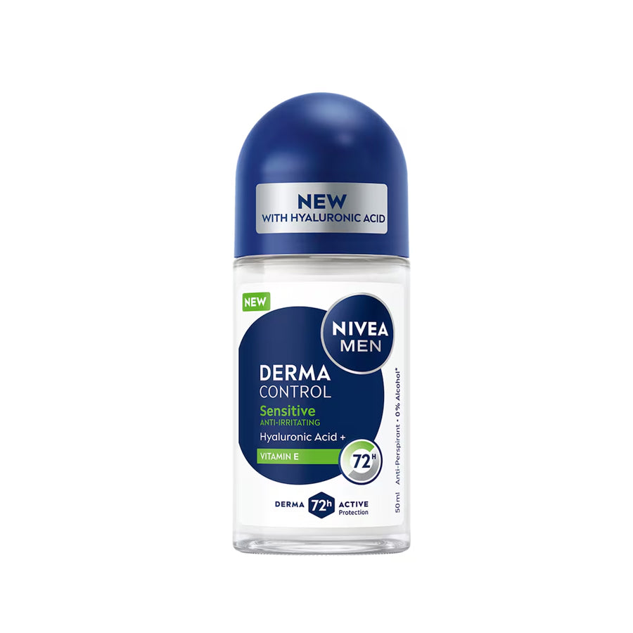 


      
      
        
        

        

          
          
          

          
            Mens
          

          
        
      

   

    
 NIVEA MEN Derma Control Sensitive Anti-Perspirant Deodorant Roll-On 50ml - Price