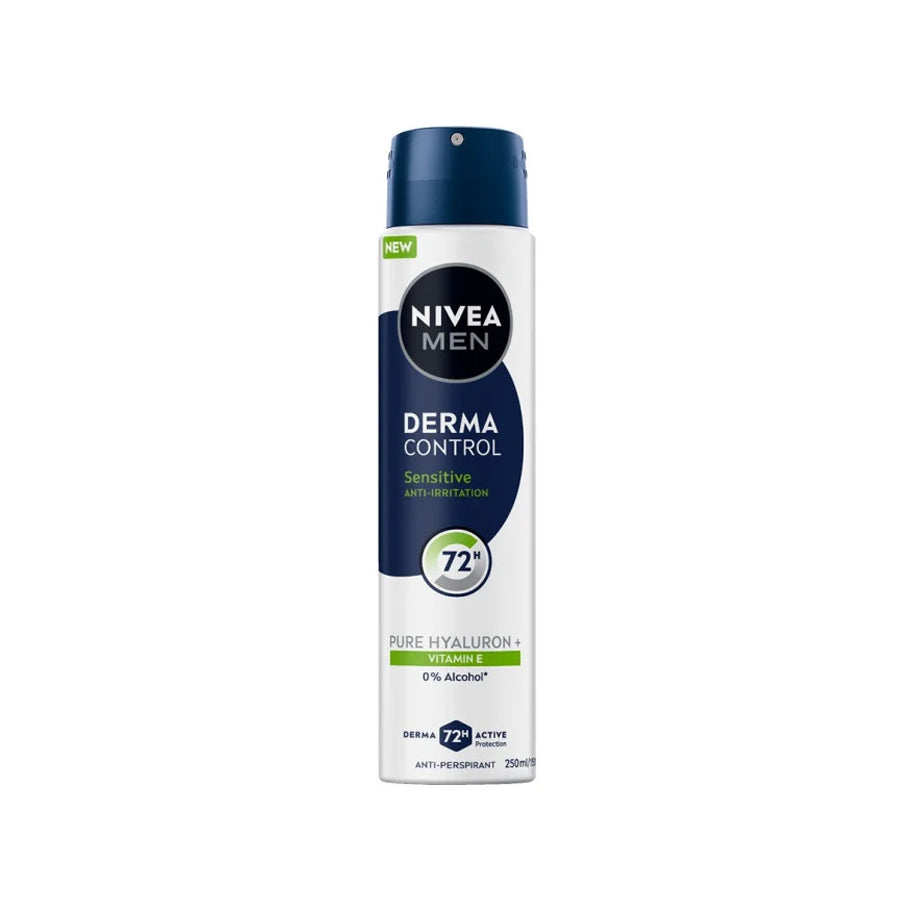


      
      
        
        

        

          
          
          

          
            Mens
          

          
        
      

   

    
 NIVEA MEN Derma Control Sensitive Anti-Perspirant Deodorant 250ml - Price