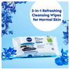 Nivea Biodegradable Cleansing Face Wipes Normal Skin (40 Pack)