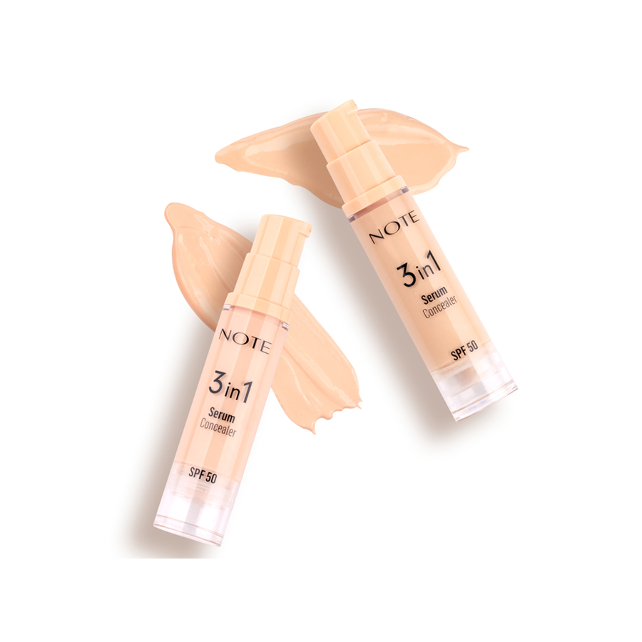 Note Cosmetics 3 in 1 Concealer (Various Shades)