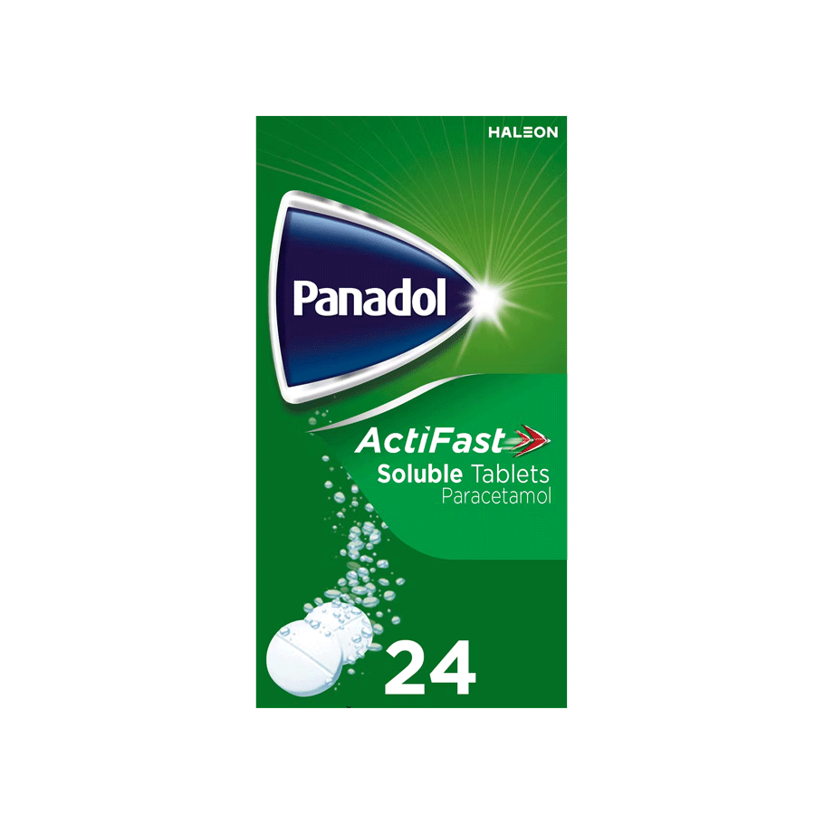 Panadol Actifast Soluble Tablets (24 Pack)