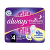 Always Platinum Secure Night Size 4 with Wings (7 Pads)