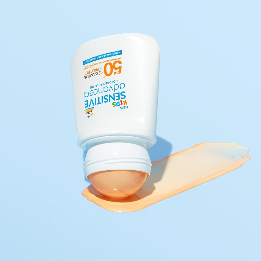 Ambre Solaire Kids Sensitive Advanced Coloured Roll-On SPF 50+ 50ml