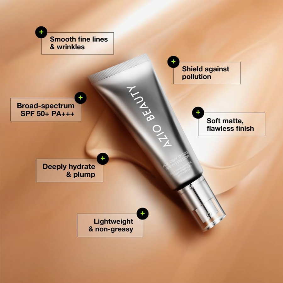 Azio Age-Defy Tinted SPF Perfector 35ml